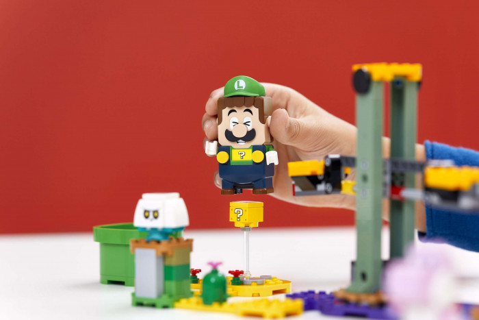 Die Luigi-Spielfigur von Lego (Bild: Lego)